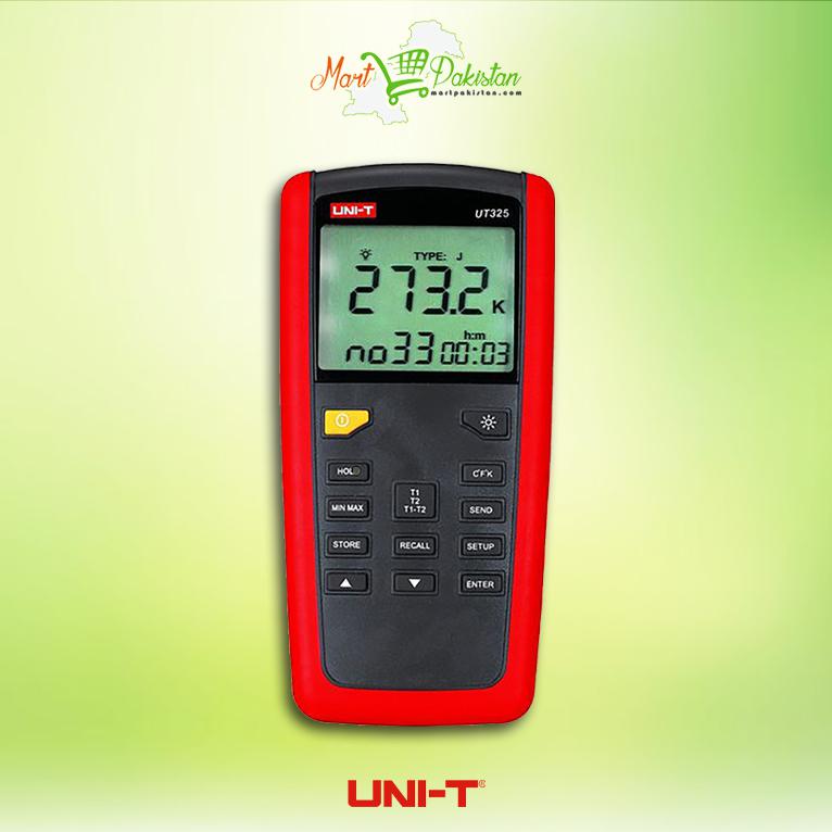 UNI-T Thermocouple Thermometer 50℃-1300℃ Mini Contact Type Digital K/J Thermocouple Thermometer with LCD Display New UT320D 