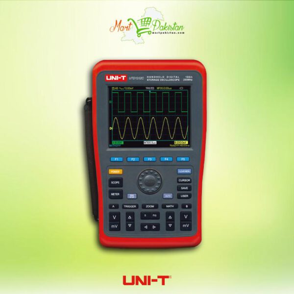 UNI-T UTD1202C Handheld Digital Oscilloscope (2 Channel, 200MHz)
